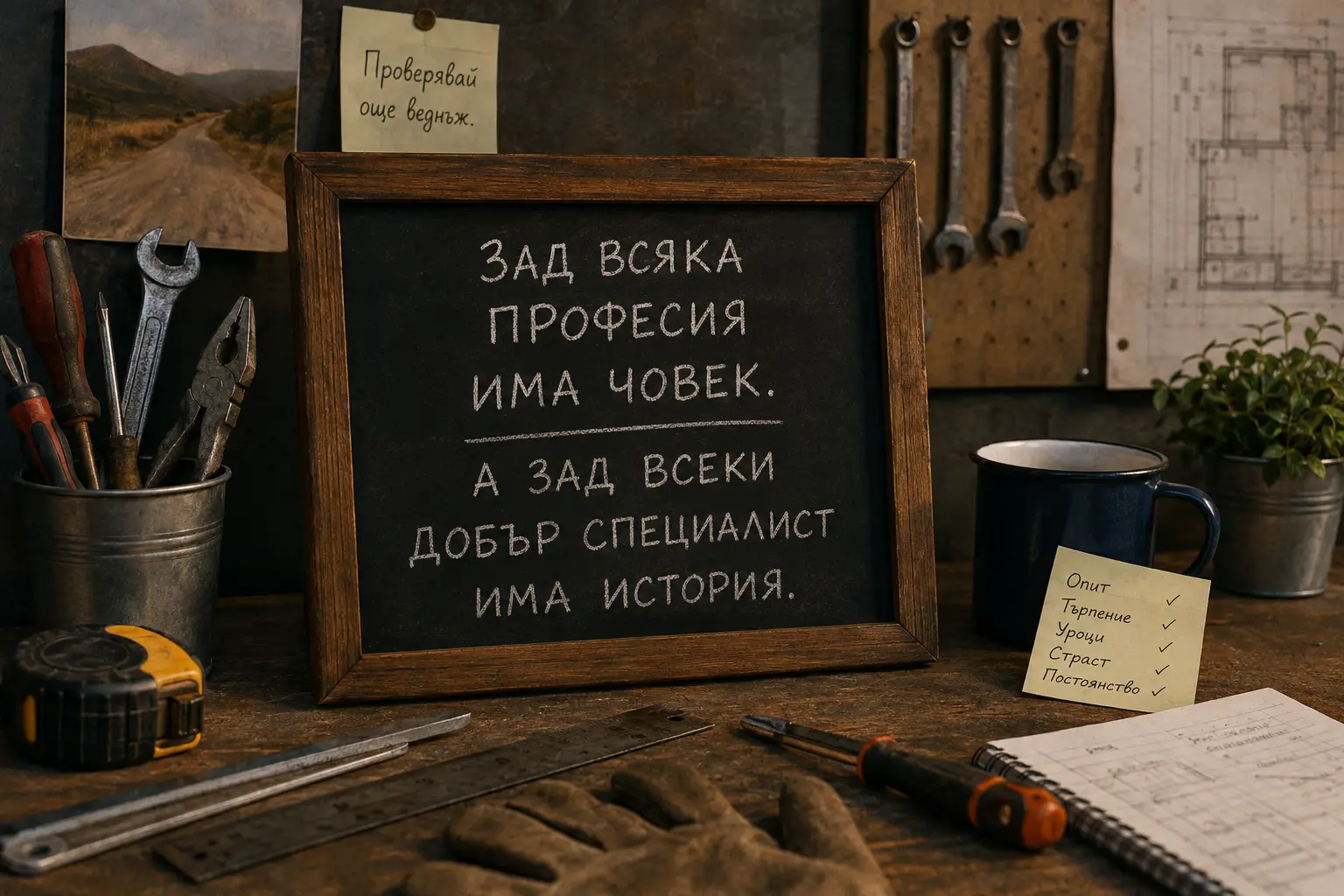 👨‍🔧 Хората зад професиите